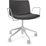 Arper - Catifa 53 0213 Drehstuhl mit Armlehnen - Schwarz