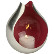 Lambert - Canela Windlicht Nickel - Beere