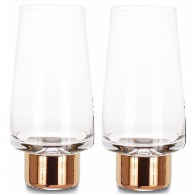 Tom Dixon - Tank High Ball Glas (2 Stk.) - Kupfer Tom Dixon - Tank High Ball Glas (2 Stk.) - Kupfer
