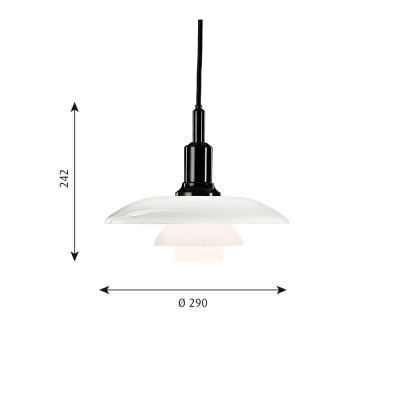 Louis Poulsen - PH 3/2 Pendelleuchte Louis Poulsen - PH 3/2 Pendelleuchte