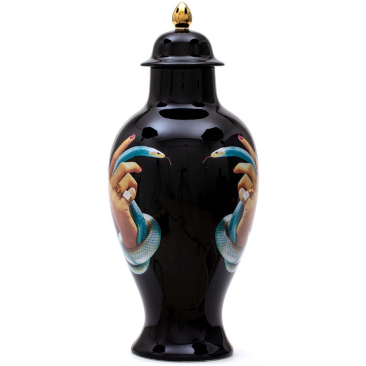 Seletti - Vase mit Motiv - Hands with Snakes Seletti - Vase mit Motiv - Hands with Snakes