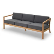 Skagerak - Virkelyst 3-Sitzer Outdoor - Holzkohle