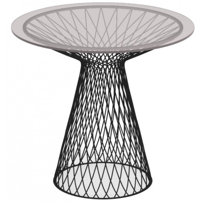 Emu - Heaven Tisch - 80 cm | Schwarz | Transparent