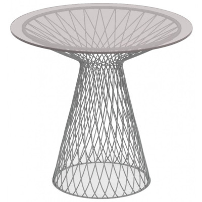 Emu - Heaven Tisch - 80 cm | Aluminium | Rauchgrau