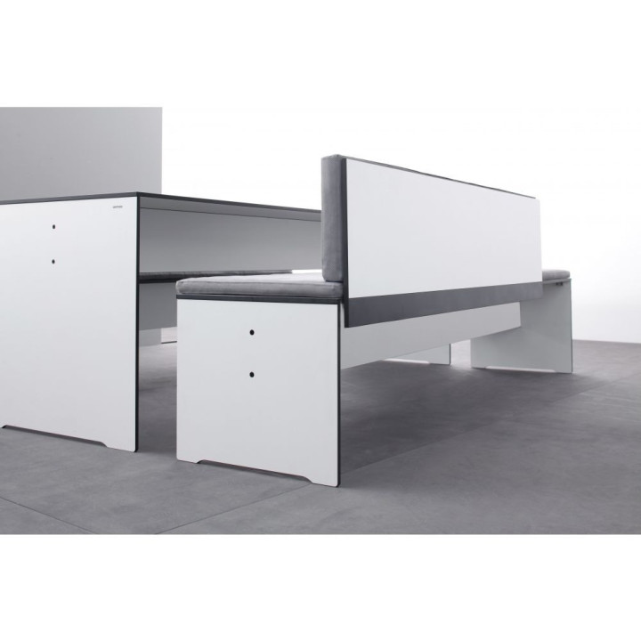 Conmoto - Rückenkissen für Riva Bank - beige Conmoto - Rückenkissen für Riva Bank - beige