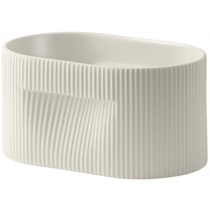 Muuto - Ridge Blumentopf 13cm - Off-White Muuto - Ridge Blumentopf 13cm - Off-White