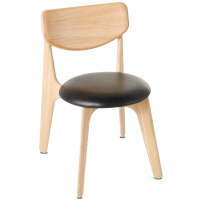 Tom Dixon - Slab Side Stuhl gepolstert - Natur Tom Dixon - Slab Side Stuhl gepolstert - Natur