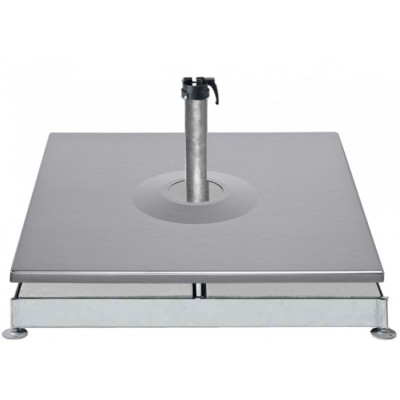 Glatz - Sockel M4 mit Abdeckung und Standrohr M4 - 120kg / Abdeckung Alu-eloxiert Look Glatz - Sockel M4 mit Abdeckung und Standrohr M4 - 120kg / Abdeckung Alu-eloxiert Look