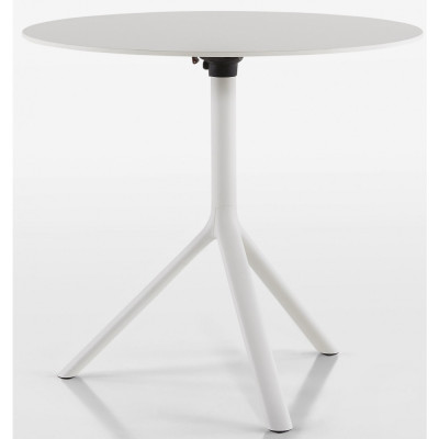 Plank - MIURA Tisch Ø80 cm - MDF (Indoor) | Weiß Plank - MIURA Tisch Ø80 cm - MDF (Indoor) | Weiß