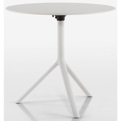 Plank - MIURA Tisch Ø80 cm - HPL (Outdoor) | Weiß Plank - MIURA Tisch Ø80 cm - HPL (Outdoor) | Weiß