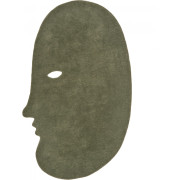 nanimarquina - Talk Talk Teppich Blaugrün - M