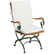 Weishäupl - Sitz-Rückenpolster für Classic Hochlehner - Schwarz (Acryltuch)