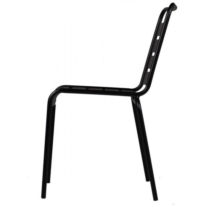 Fiam - Mya Metal Stapelstuhl - Schwarz Fiam - Mya Metal Stapelstuhl - Schwarz