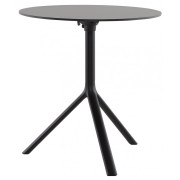 Plank - MIURA Tisch Ø60 cm klappbar - Schwarz