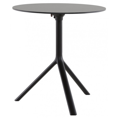 Plank - MIURA Tisch Ø60 cm klappbar - Schwarz Plank - MIURA Tisch Ø60 cm klappbar - Schwarz