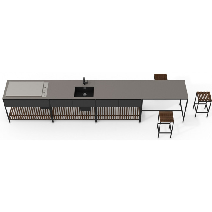 Conmoto - Ticino Frame Outdoor Modulsystem Water 120 Conmoto - Ticino Frame Outdoor Modulsystem Water 120