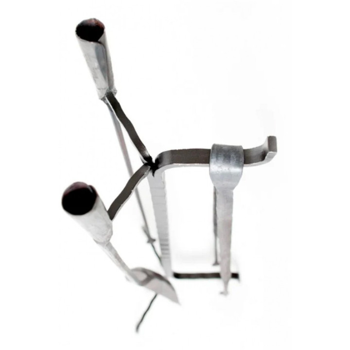 Conmoto - A Ferro E Fuoco Kaminbesteck mit Ständer Conmoto - A Ferro E Fuoco Kaminbesteck mit Ständer