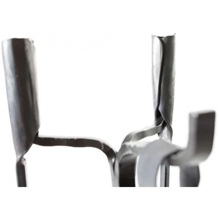 Conmoto - A Ferro E Fuoco Kaminbesteck mit Ständer Conmoto - A Ferro E Fuoco Kaminbesteck mit Ständer