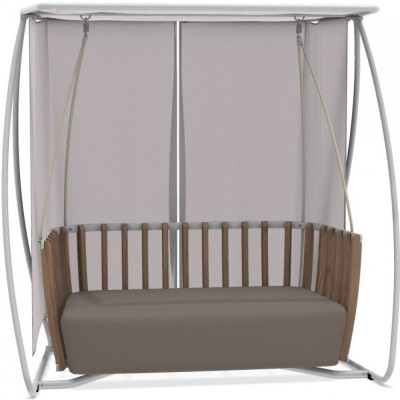 Ethimo - Swing Hollywoodschaukel Teakholz Natur Ethimo - Swing Hollywoodschaukel Teakholz Natur