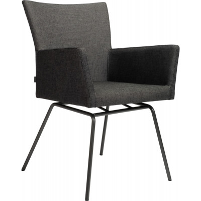 Stern - Artus Sessel VIP Edelstahl schwarz matt Stern - Artus Sessel VIP Edelstahl schwarz matt