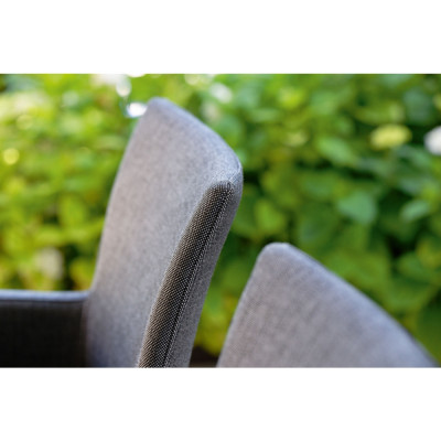 Stern - Artus Sessel VIP Edelstahl schwarz matt Stern - Artus Sessel VIP Edelstahl schwarz matt