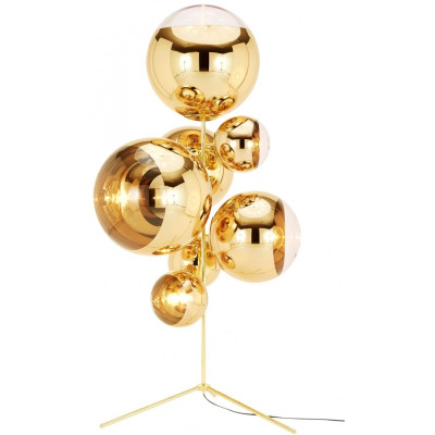 Tom Dixon - Mirror Ball Stand Chandelier Stehleuchte Tom Dixon - Mirror Ball Stand Chandelier Stehleuchte