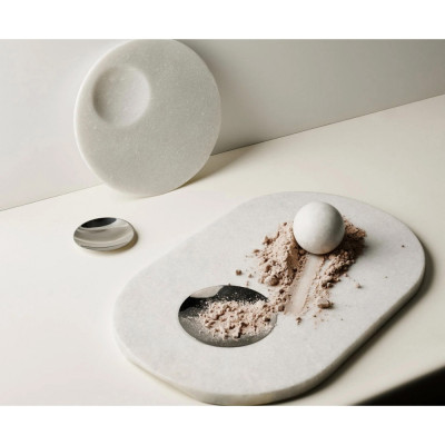 Tom Dixon - Stone Schneidebrett Weiß Tom Dixon - Stone Schneidebrett Weiß