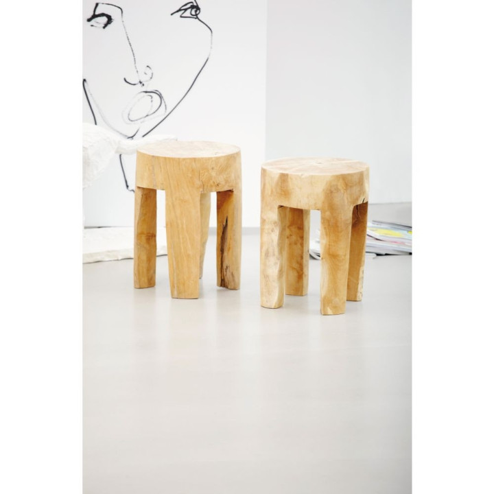 Jan Kurtz - Java Hocker rund Jan Kurtz - Java Hocker rund