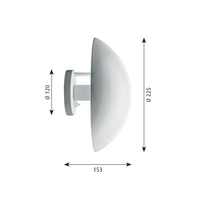 Louis Poulsen - PH Hat Wandleuchte Louis Poulsen - PH Hat Wandleuchte