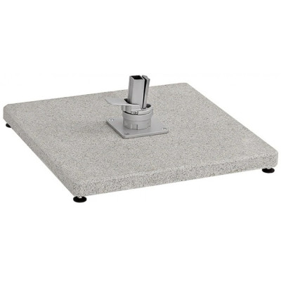 Weishäupl - Schirmständer für Freiarm Granit geflammt