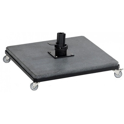 Weishäupl - Schirmständer für Freiarm Granit Dunkelgrau mit Rollen Weishäupl - Schirmständer für Freiarm Granit Dunkelgrau mit Rollen