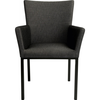 Stern - Artus Sessel Aluminium schwarz matt