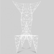Tom Dixon - Pylon Stuhl weiß