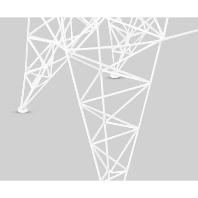 Tom Dixon - Pylon Stuhl weiß Tom Dixon - Pylon Stuhl weiß