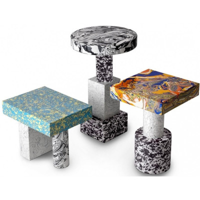 Tom Dixon - Swirl Tisch hoch Tom Dixon - Swirl Tisch hoch