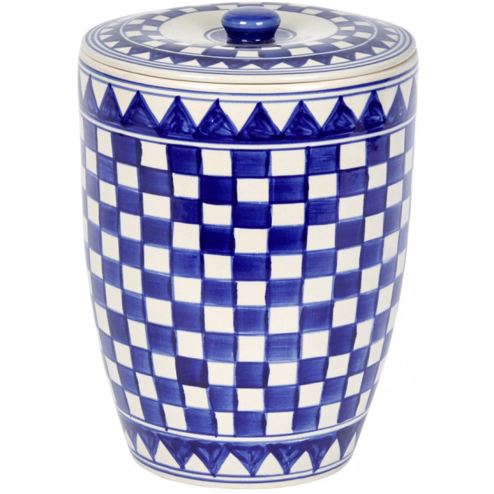 Lambert - Küchenkaro Brottopf mit Deckel Lambert - Küchenkaro Brottopf mit Deckel