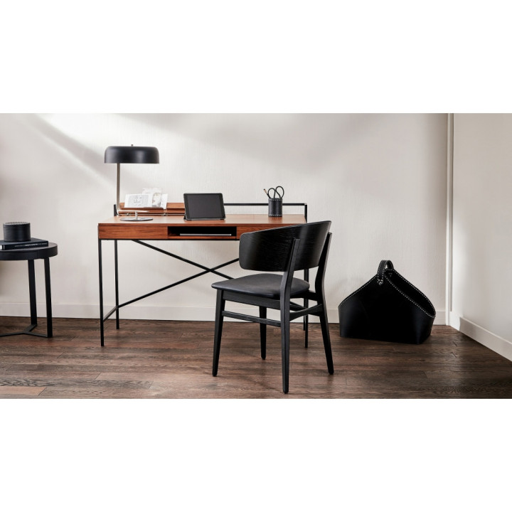 Lambert - Derrick Schreibtisch Walnußfurnier Lambert - Derrick Schreibtisch Walnußfurnier