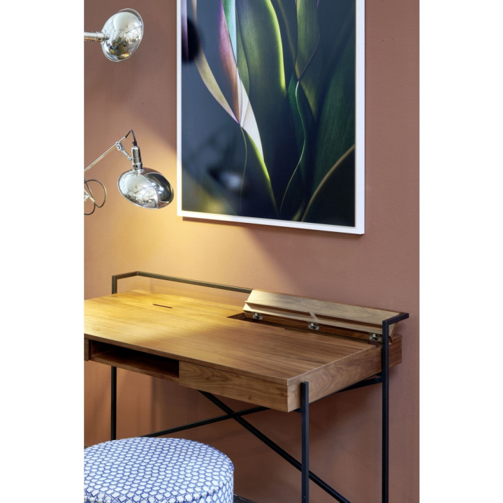 Lambert - Derrick Schreibtisch Walnußfurnier Lambert - Derrick Schreibtisch Walnußfurnier