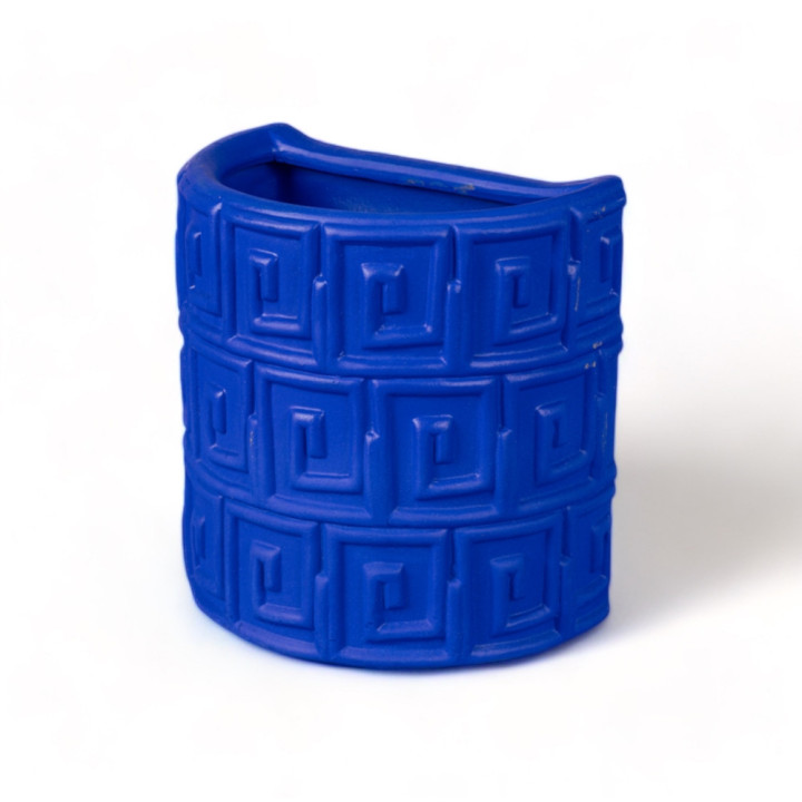 Seletti - Magna Graecia Wand-Vase Greche Blau Seletti - Magna Graecia Wand-Vase Greche Blau