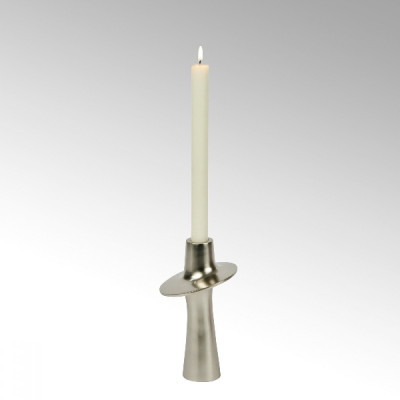 Lambert - Proton Kerzenleuchter Nickel Matt H 18 cm