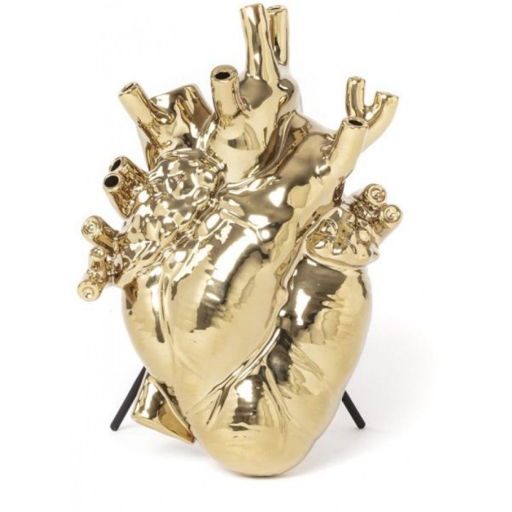 Seletti - Love in Bloom Gold Vase Seletti - Love in Bloom Gold Vase