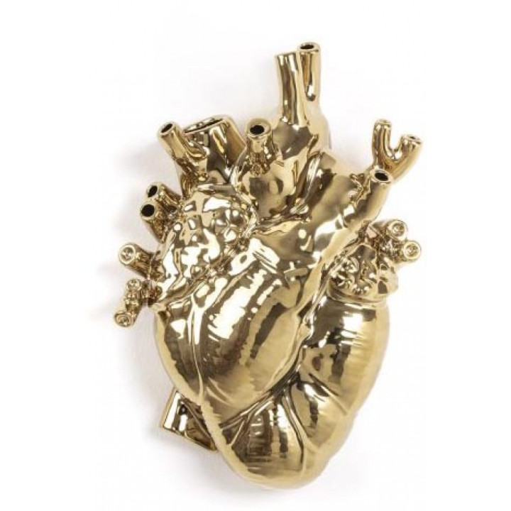 Seletti - Love in Bloom Gold Vase Seletti - Love in Bloom Gold Vase