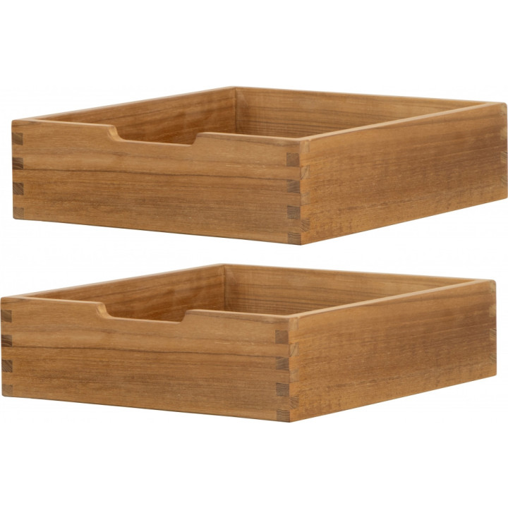 Cane-line - Sticks Küche Aufbewahrungskiste (2er Set) Cane-line - Sticks Küche Aufbewahrungskiste (2er Set)