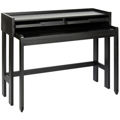 Lambert - Modesto Sekretär Eiche massiv schwarz gebeizt Lambert - Modesto Sekretär Eiche massiv schwarz gebeizt