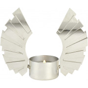 Lambert - Uriel Teelichthalter Flügel Nickel Glänzend