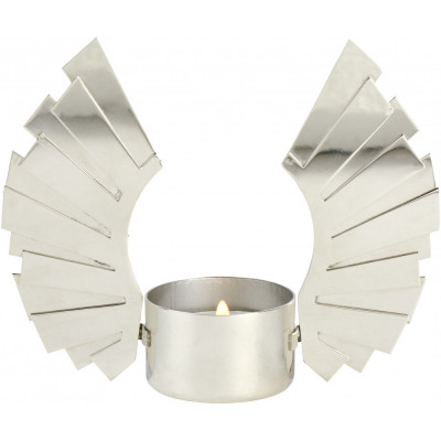 Lambert - Uriel Teelichthalter Flügel Nickel Glänzend Lambert - Uriel Teelichthalter Flügel Nickel Glänzend