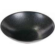 Lambert - Kaori Schale Krakelee-Optik Ø14 cm schwarz metallic