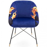 Seletti - TP Lipsticks Stuhl Gepolstert