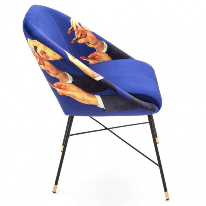 Seletti - TP Lipsticks Stuhl Gepolstert Seletti - TP Lipsticks Stuhl Gepolstert