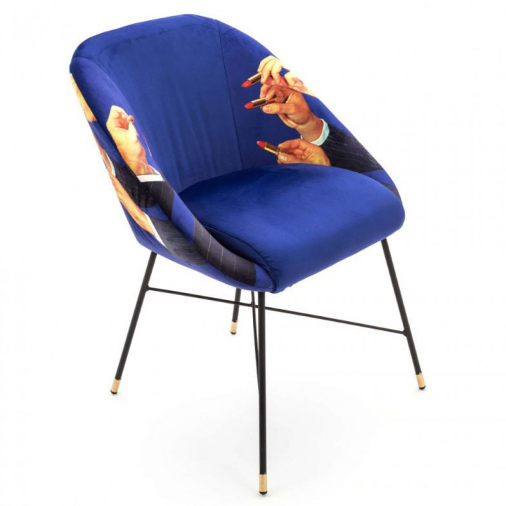 Seletti - TP Lipsticks Stuhl Gepolstert Seletti - TP Lipsticks Stuhl Gepolstert